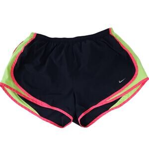 Nike Tempo Dri-Fit Shorts XL Black Athletic Workout  Running Shorts Elastic Band